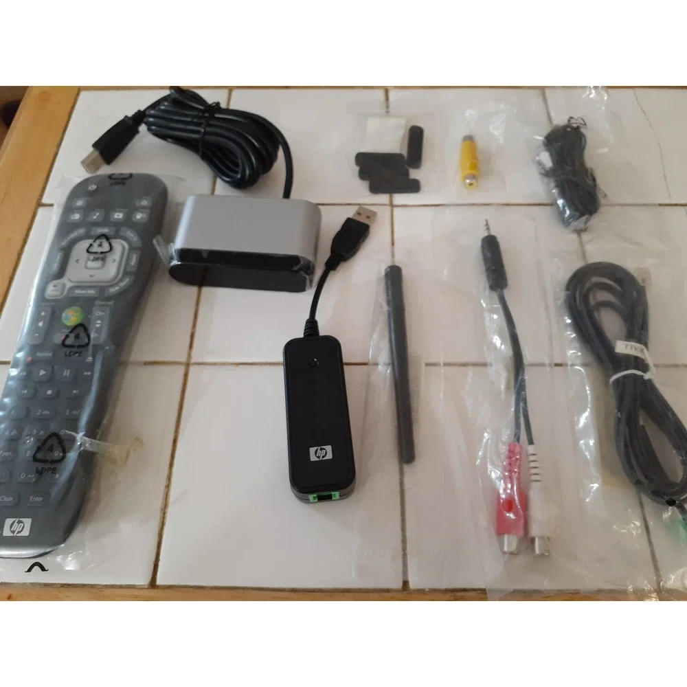 used HP Keyboard & NEW TV Tuner kit Hewlett Packard
